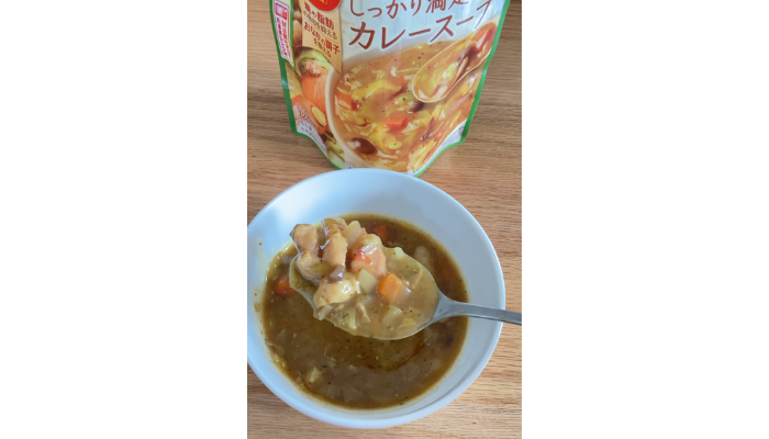 美穀菜(びこくさい)しっかり満足スープ　カレースープ　具　トライアル　レビュー